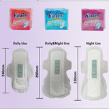 Comfort Softness Women Sanitary Pads Natural Cotton Sanitary Napkin, Breathable Ultrathin For Night Use